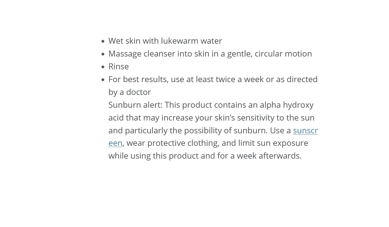 Cleanser for Psoriasis Treatment