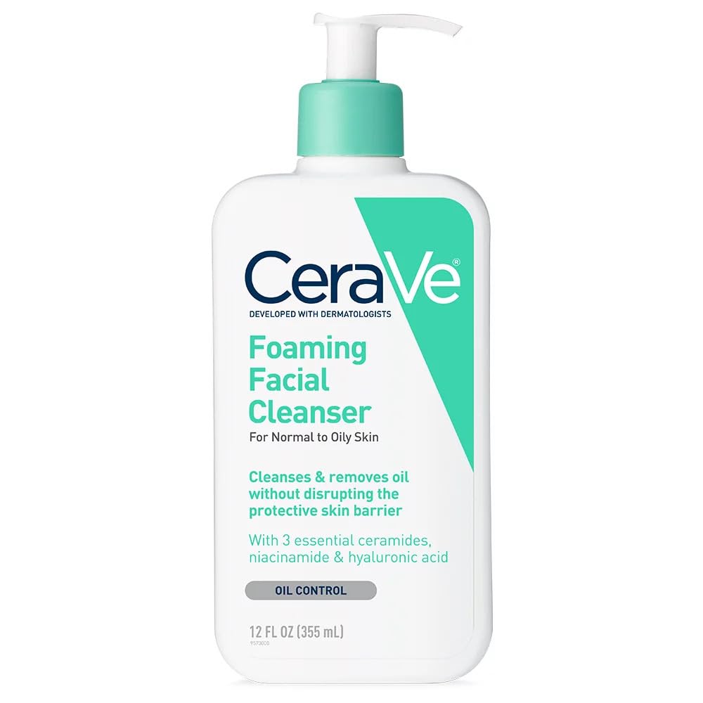 cerave foaming facial cleanser 355ml