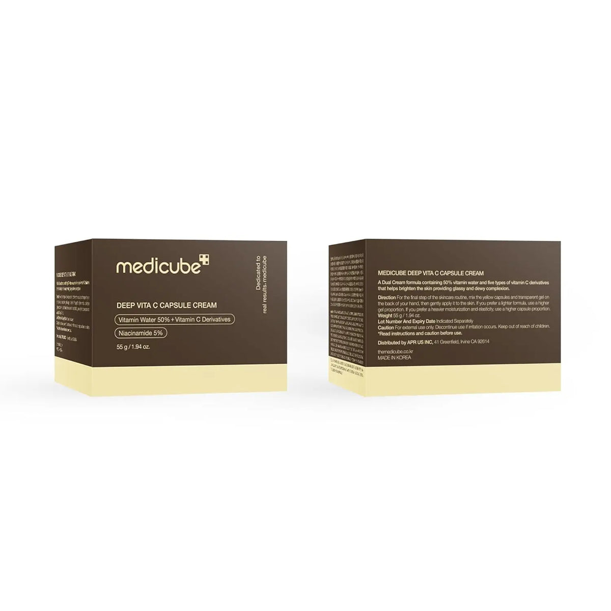 Medicube Deep Vitamin C Golden Capsule Cream