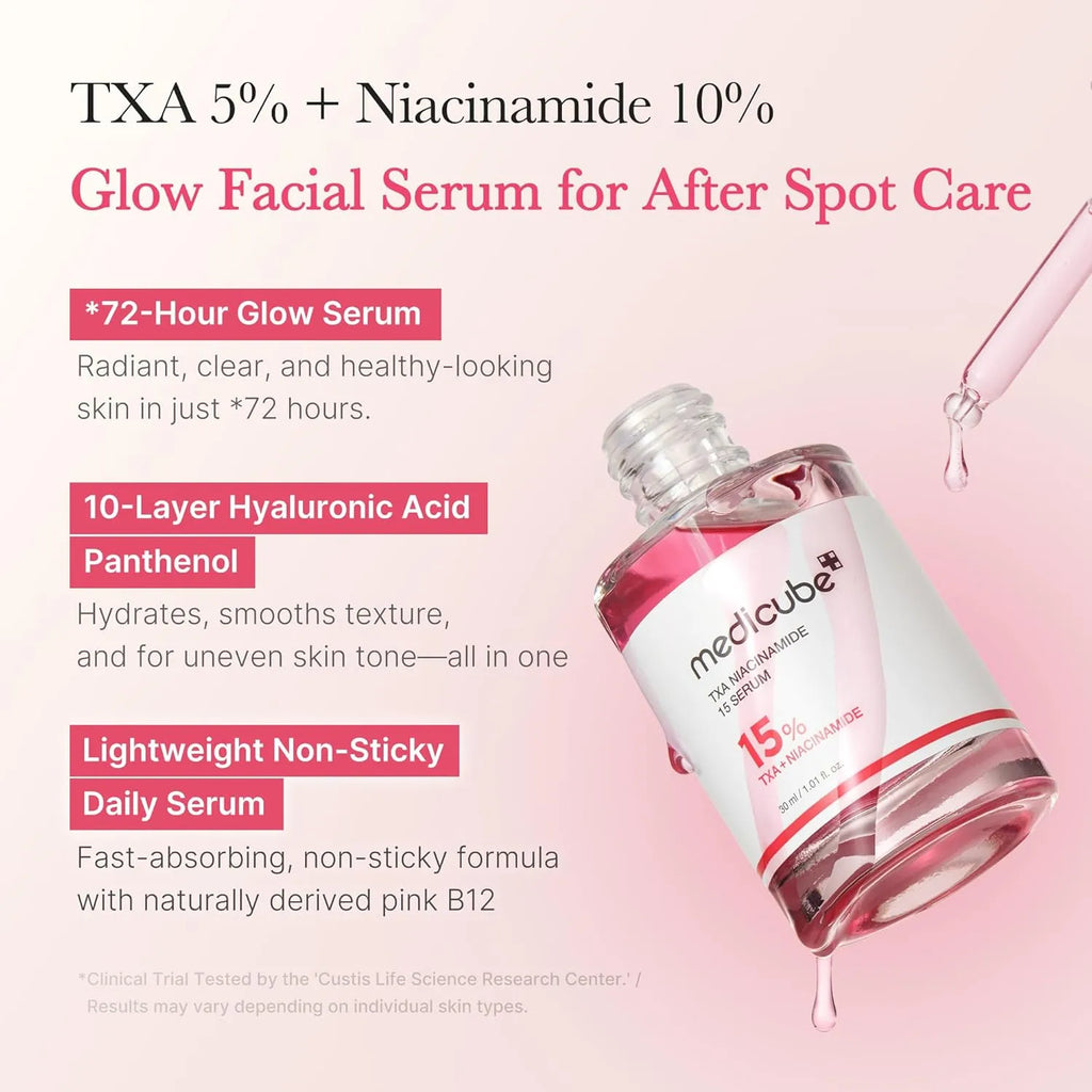 Medicube TXA+Niacinamide 15% Glow Facial Serum