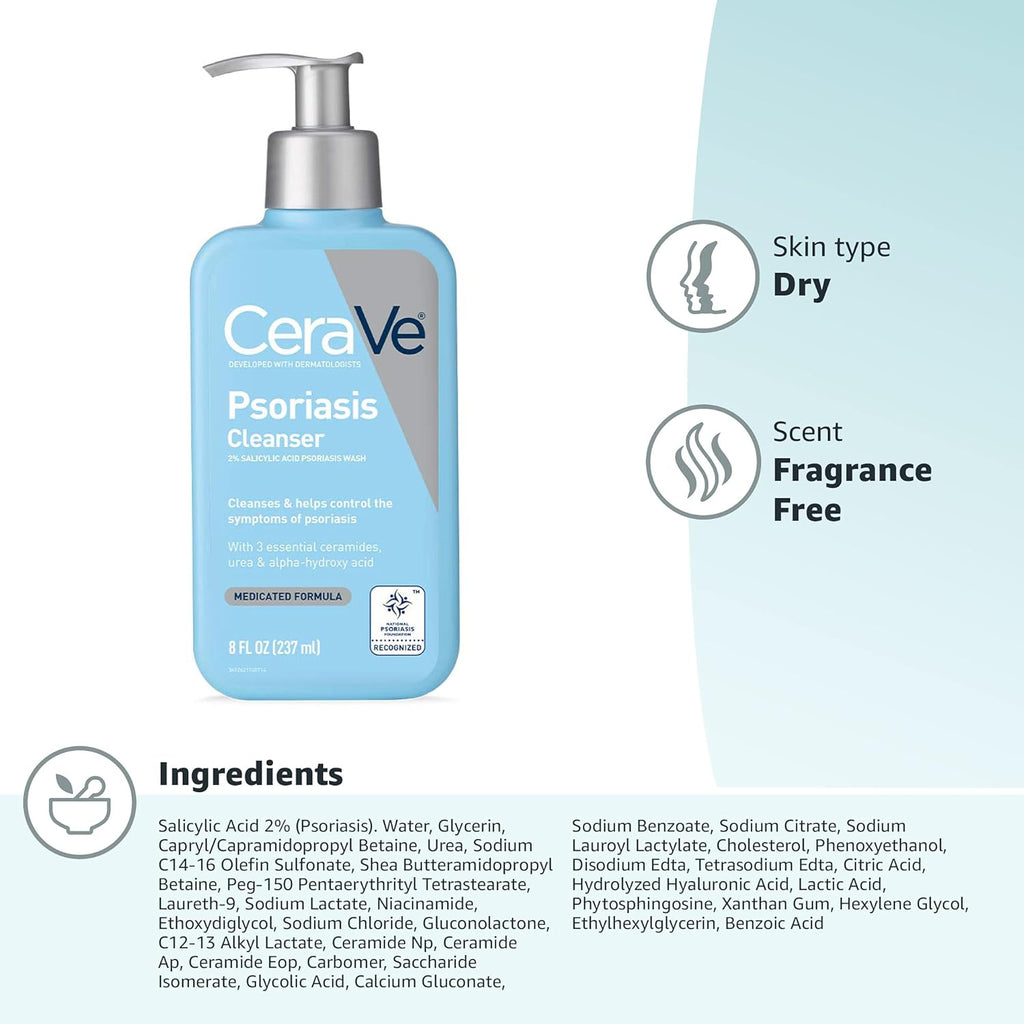 Cleanser for Psoriasis Treatment