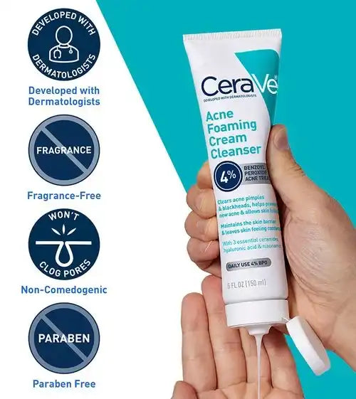 Acne Foaming Cream Cleanser