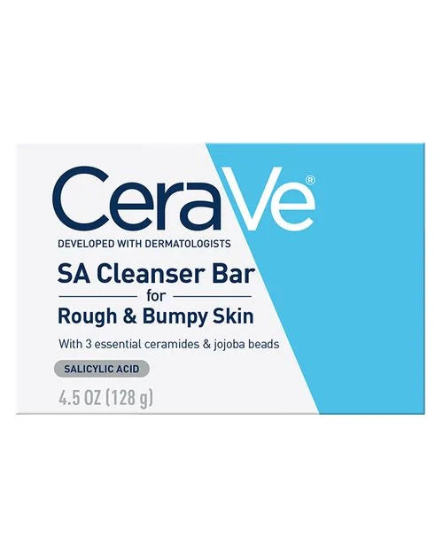 CeraVe SA Cleanser Bar for Rough & Bumpy Skin