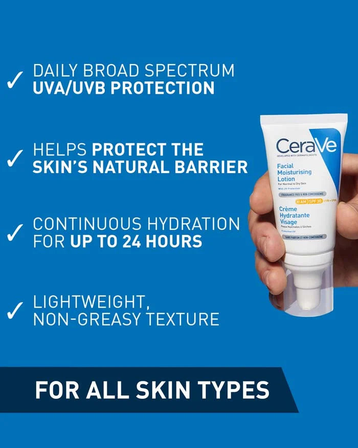 AM Facial Daily Moisturising Lotion with SPF 30